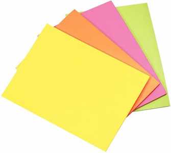 Cartoleria Sticky Notes Info Notes Maxi - Confezione 4 blocchi da 50 fogli Info Notes