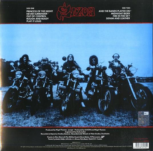 Denim and Leather - Vinile LP di Saxon - 2