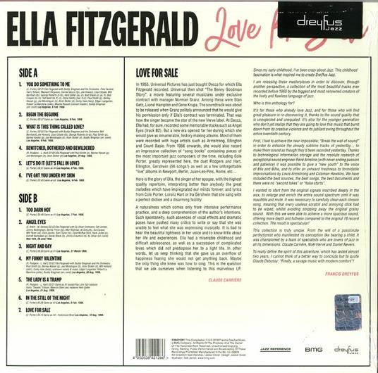 Love for Sale - Vinile LP di Ella Fitzgerald - 2