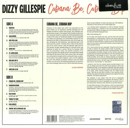 Cubana Be, Cubana Bop - Vinile LP di Dizzy Gillespie - 2