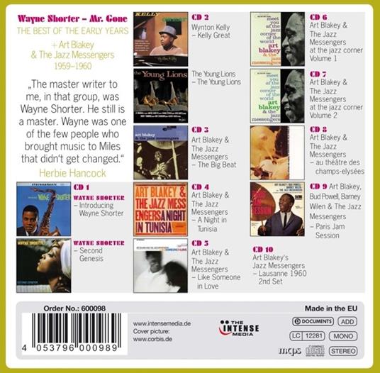 Mr. Gone. The Best of the Early Years - CD Audio di Wayne Shorter - 2