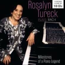 Milestones of a Piano Legend. Rosalyn Tureck Plays Bach - CD Audio di Johann Sebastian Bach,Rosalyn Tureck