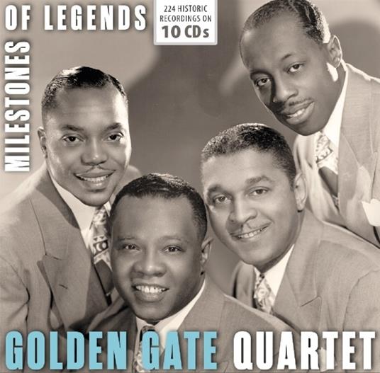 Milestones of Legend - CD Audio di Golden Gate Quartet