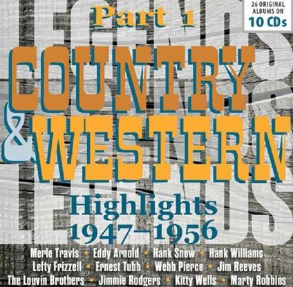 Country Original Albums - CD Audio