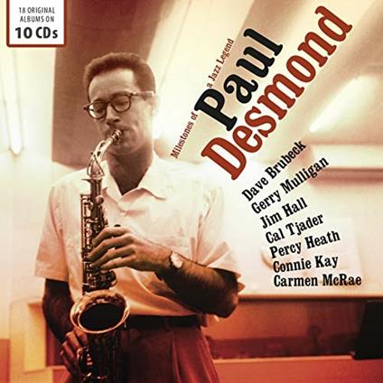 Milestones Of A Jazz Legend - CD Audio di Paul Desmond