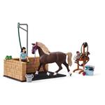 Zona Lavaggio Con Emily E Il Suo Cavallo Luna Schleich (42438)