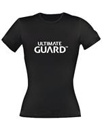 Ultimate Guard Wordmark Black Maglietta T-Shirt Donna M