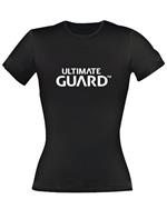 Ultimate Guard Wordmark Black Maglietta T-Shirt Donna L
