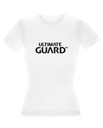 Ultimate Guard Wordmark White Maglietta T-Shirt Donna L