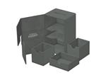 Ultimate Guard Twin Flip`n`Tray 160+ XenoSkin Monocolor Grey Ultimate Guard