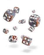 Oakie Doakie Dice D6 Dice 12 Mm Gemidice - Silver-Rust (36) Oakie Doakie Dice