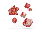 Oakie Doakie Dice RPG Set Gemidice - Red Sky (7)