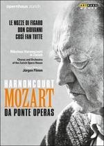 Wolfgang Amadeus Mozart. Da Ponte Operas - Così Fan Tutte, Don Giovanni, Le Nozz (6 DVD)