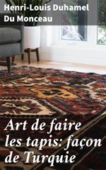 Art de faire les tapis: façon de Turquie