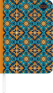 Cartoleria ALPHA EDITION - Agenda 2026, 10,7x15,2 cm, Lady Journal Oriental Pattern Alpha Edition