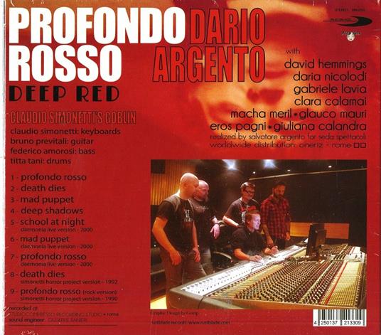 Deep Red - Profondo Rosso (Colonna sonora) - CD Audio - 2