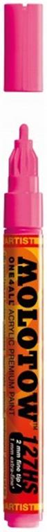 Pennarello Molotow One4all 127hs 2mm. 217 Neon Rosa Fluorescente