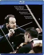 Shostakovich: Concerto per violino n.1 - Tchaikovsky: Sinfonia n.5 (Blu-ray)