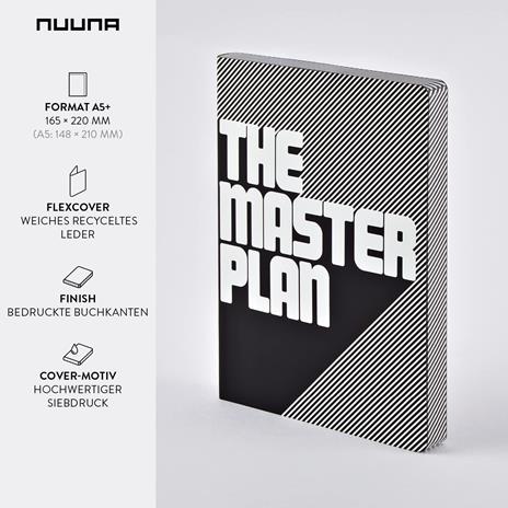 Taccuino Notebook Graphic L - The Master Plan - 2