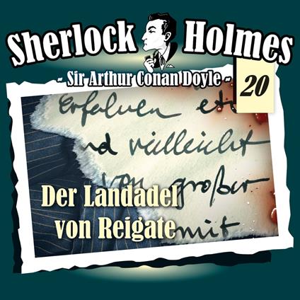 Sherlock Holmes, Die Originale, Fall 20: Der Landadel von Reigate