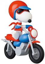 Peanuts Udf Series 13 Mini Figura Motocross Snoopy 10 Cm Medicom