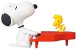 Peanuts Udf Series 13 Mini Figura Pianist Snoopy 10 Cm Medicom