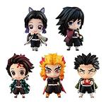 Demon Slayer: Kimetsu No Yaiba Trading Figura 5-pack Sailor Tanjiro & The Hashira Mascot Set A 5 Cm Megahouse