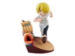 One Piece G.e.m. Series Pvc Statua Sanji Run! Run! Run! 11 Cm Megahouse