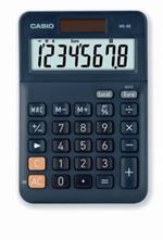 Calcolatrice da tavolo CASIO Extra Big LC solare e batteria display 8 cifre – blu – MS-8E-W-EP