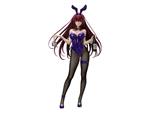 Fate/grand Order Pvc Statua 1/4 Scathach: Sashi Ugatsu Bunny Ver. 44 Cm (re-run) Freeing