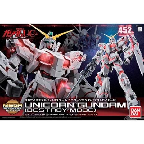 Bandai MEGA SIZE 1/48 RX-0 Unicorn Gundam [Destroy Mode] - 2