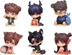 Time Raiders ChiBi Figures 6-Pack Cute Animal 5 - 6 Cm Myethos