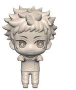 Jujutsu Kaisen Hikkake Pvc Statua Puchi Yuji Itadori 4 Cm Furyu