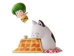 Urusei Yatsura Mini Figura Ten & Kotatsuneko 7 Cm Plum