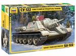 Su-122 Soviet Self Propelled Gun Wwii Scala 1/35 (ZS3691)