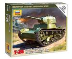 Soviet Light Tank T-26 Plastic Kit 1:72 Model Z6113