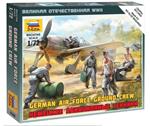 German Luftwaffe Ground Crew WWII Plastic Kit 1:100 Model Z6188