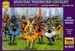 Samurai Warriors Cavalry XVI-XVII AD Figure Plastic Kit 1:72 Model Z8025