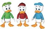 Beast Kingdom - Ducktales DAH-069 Dynamic 8-Ction Huey Dewey Louie Action Figure Set