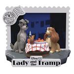 Disney: Beast Kingdom - 100 Years - Lady & Tramp D-Stage