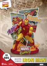 Figura Dstage Marvel Iron Man Comics Diorama