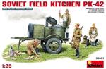 Soviet Field Kitchen KP-42 Plastic Kit 1:35 Model MIN35061