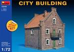 City Building Diorama (Multi Coloured Kit) Plastic Kit 1:72 Model MIN72019