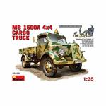Camion militare MB 1500 A 4x4 Cargo Truck. Mini Art MA35150