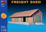 Freight Shed Diorama Plastic Kit 1:72 Model MIN72029