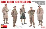 British Officers Figure Plastic Kit 1:35 Model MIN35165