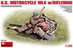 U.S. Motocicletta Wla con fuciliere. Scala 1/35. Mini Art MA35179
