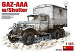 Veicolo Gaz AAA W/Shelter 1/35. Mini Art MA35183
