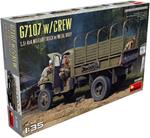 1/35 G7107 w/CREW 1,5t 4X4 CARGO TRUCK w/METAL BODY