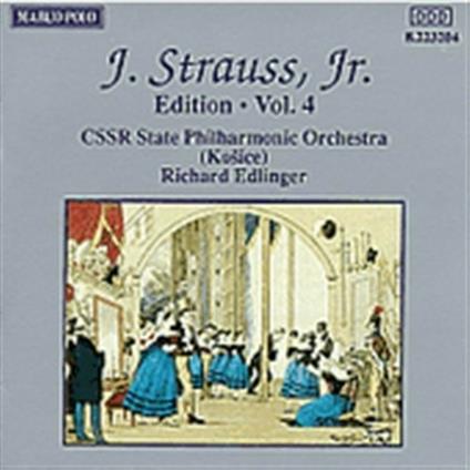 Johann Strauss Edition vol.4 - CD Audio di Johann Strauss